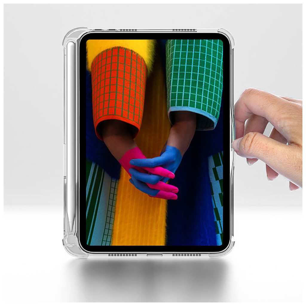 Чохол до планшета BeCover TPU Edge mount Pencil Apple iPad Air 5 (2022) 10.9" Black (708768) - зображення 6