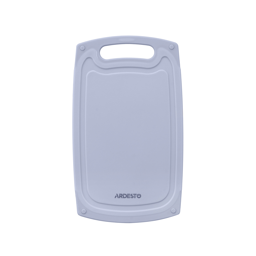 Дошка для нарізання Ardesto Gemini 33 х 20 х 0.85 см пластик, сірий (AR1433GR) - зображення 2