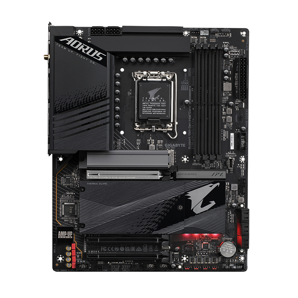 Материнська плата GIGABYTE Z790 AORUS ELITE AX - зображення 1