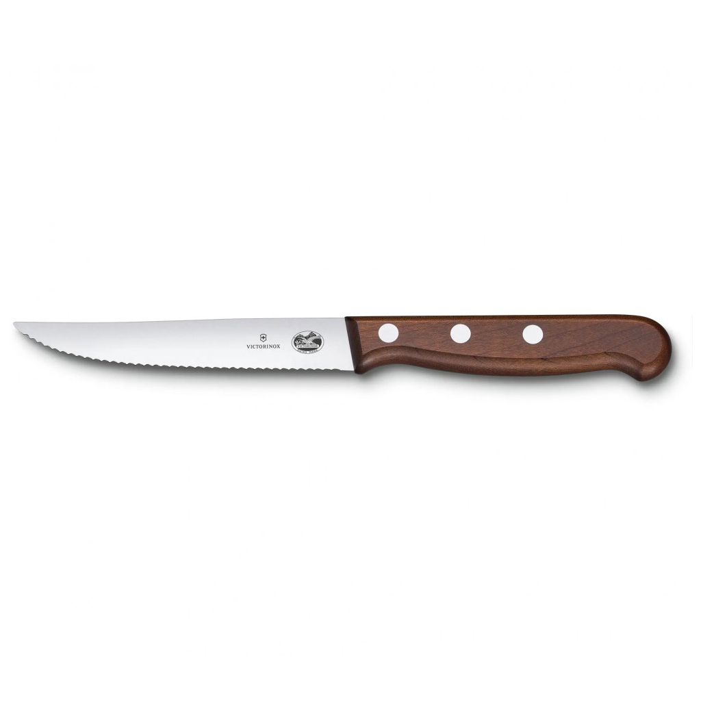 Набір ножів Victorinox Wood Steak Set 2шт Serrate (5.1230.12G) - зображення 4