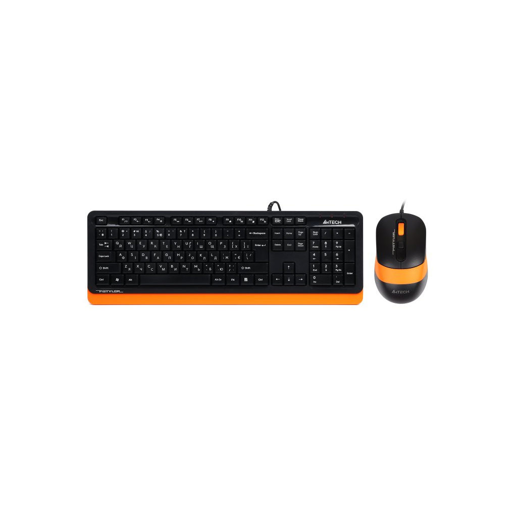 Комплект A4Tech F1010 Orange (4711421943093) - изображение 1