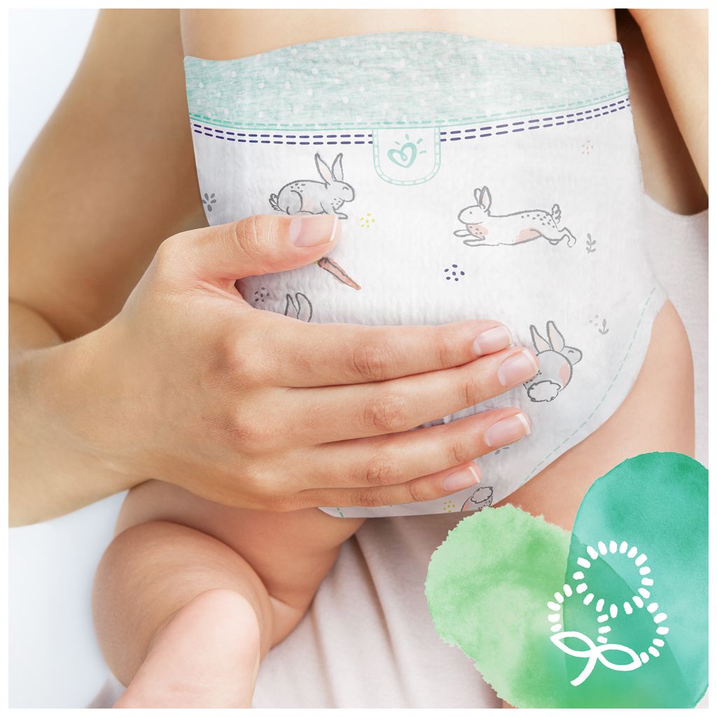 Підгузки Pampers Pure Protection Розмір 2 Mini 4-8 кг 27 шт. (8001841023205) - зображення 6