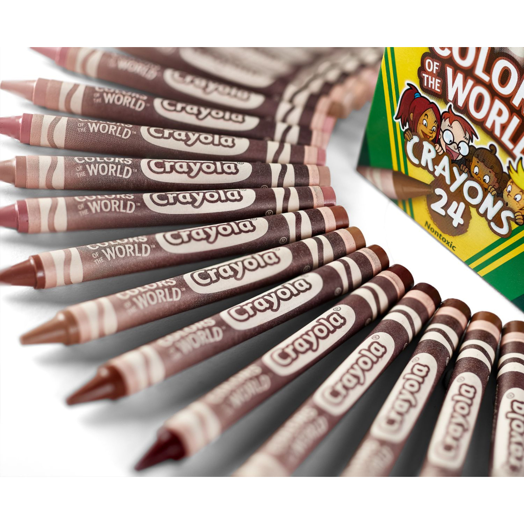 Олівці кольорові Crayola Colours of the World воскові 24 шт (52-0114) - зображення 4