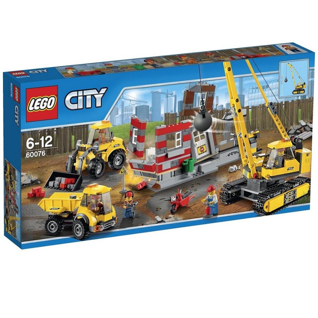 Конструктор LEGO City Знесення старої будівлі (60076) - зображення 1