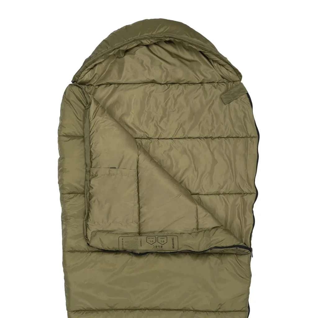 Спальний мішок Highlander 250/+5C Ranger Green Left SB252-RG (929793) - зображення 3