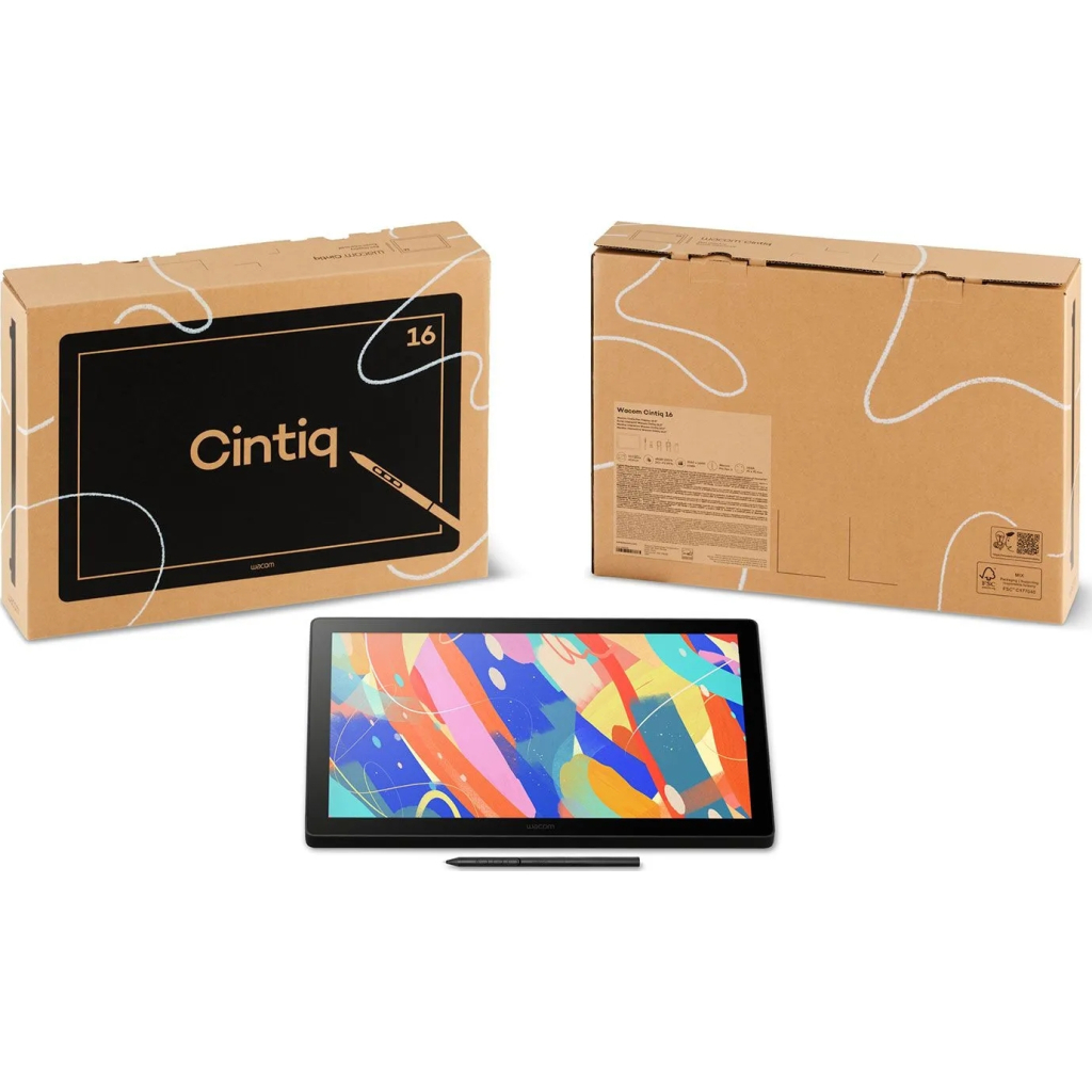 Графічний планшет Wacom Cintiq16 (2025) (DTK168K0B) - зображення 8