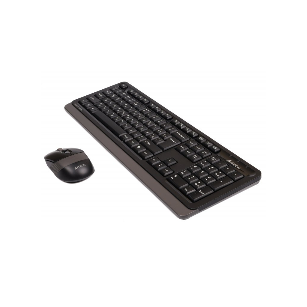 Комплект A4Tech FG1010S Wireless Grey (FG1010S Grey) - зображення 3