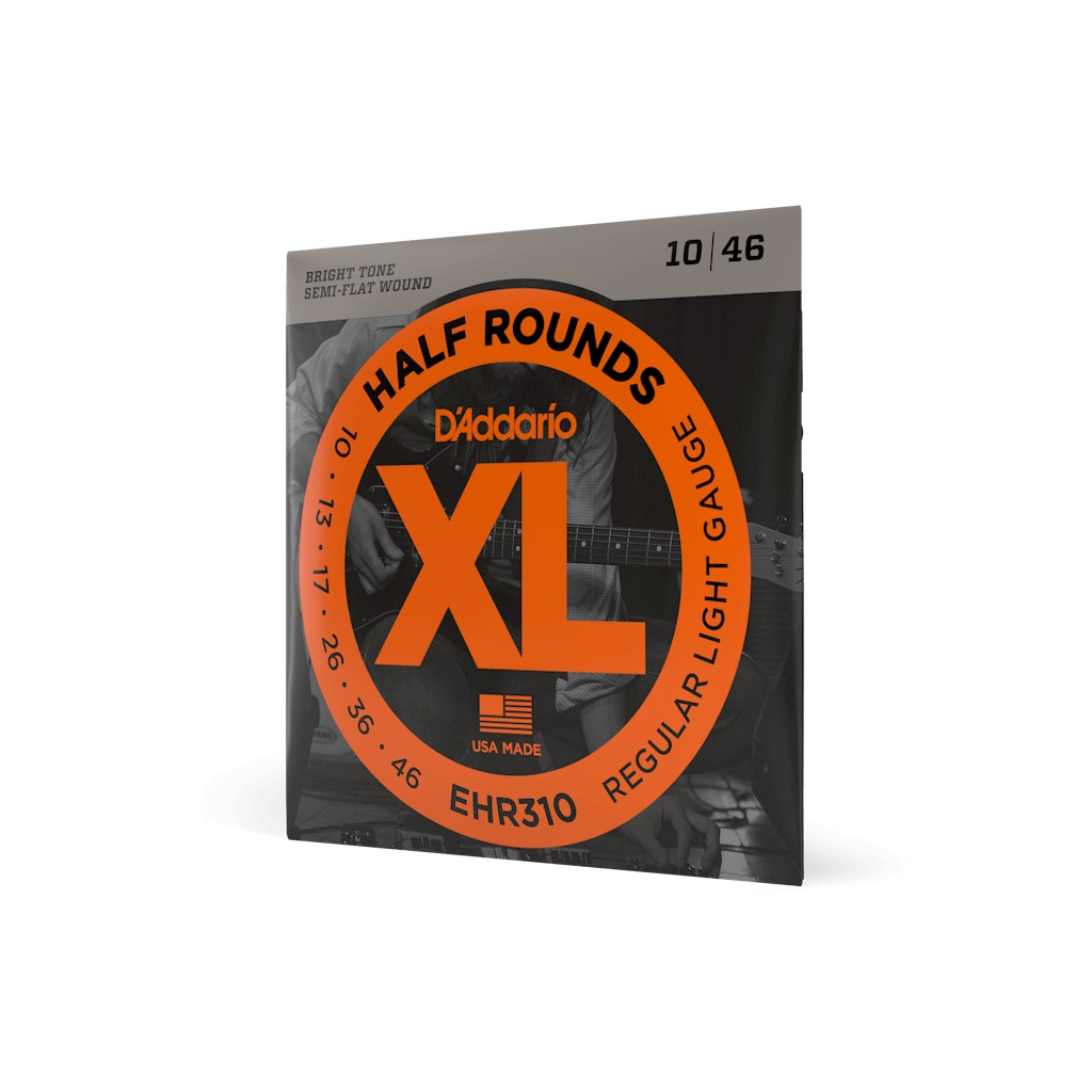 Струни для гітари D'Addario XL Half Rounds Regular Light (10-46) (EHR310) - изображение 2