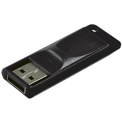 USB флеш накопичувач Verbatim 64GB Slider Black USB 2.0 (98698) - зображення 3