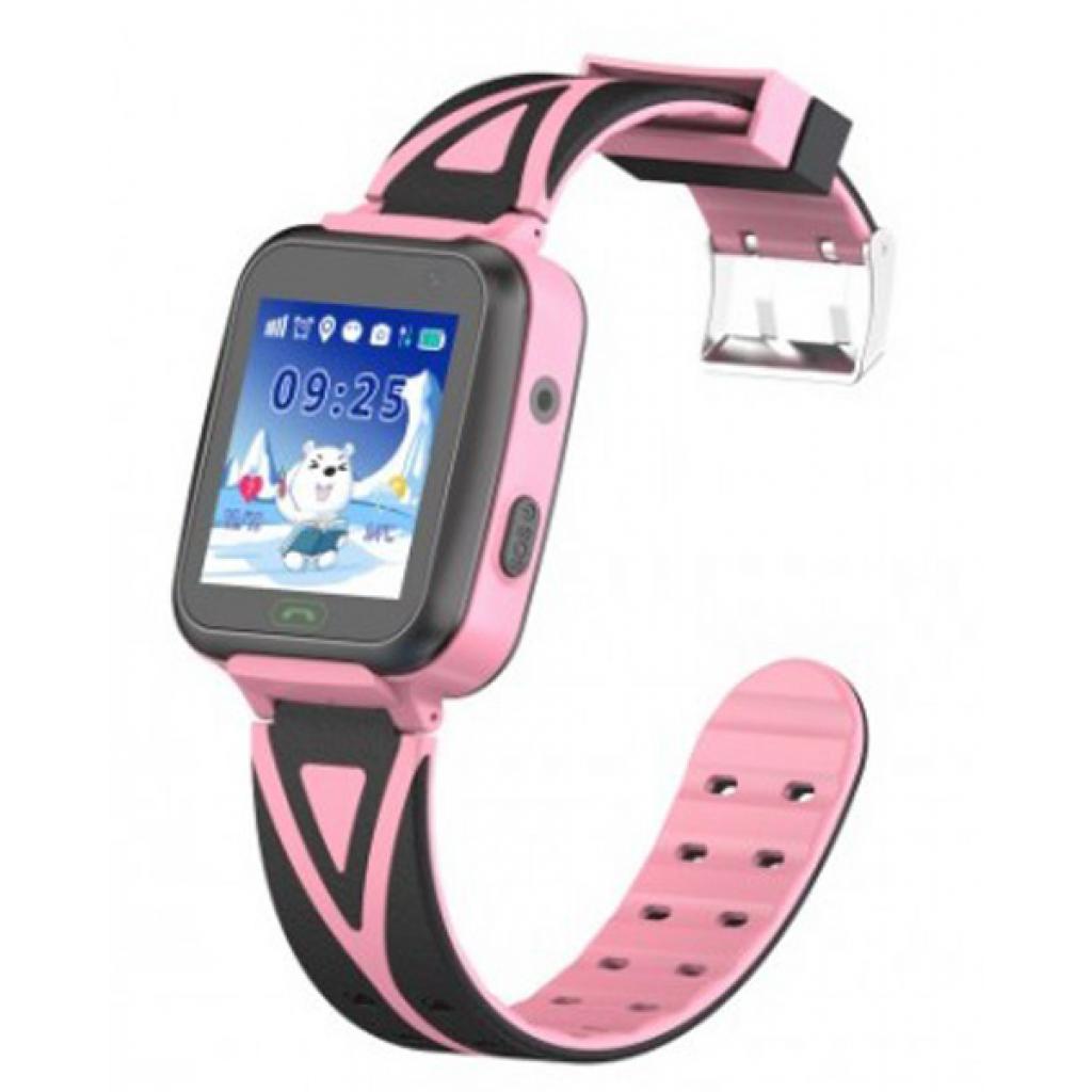 Смарт годинник-телефон GoGPS К07 Pink дитячий з GPS (K07PK) - зображення 3