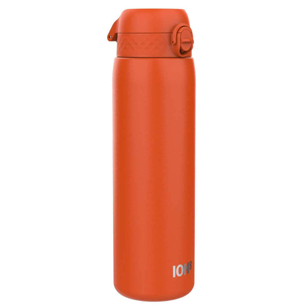 Пляшка для води ION8 OneTouch Stainless Steel 1200 мл Hearty Orange (I8SS1000HORG) - зображення 1