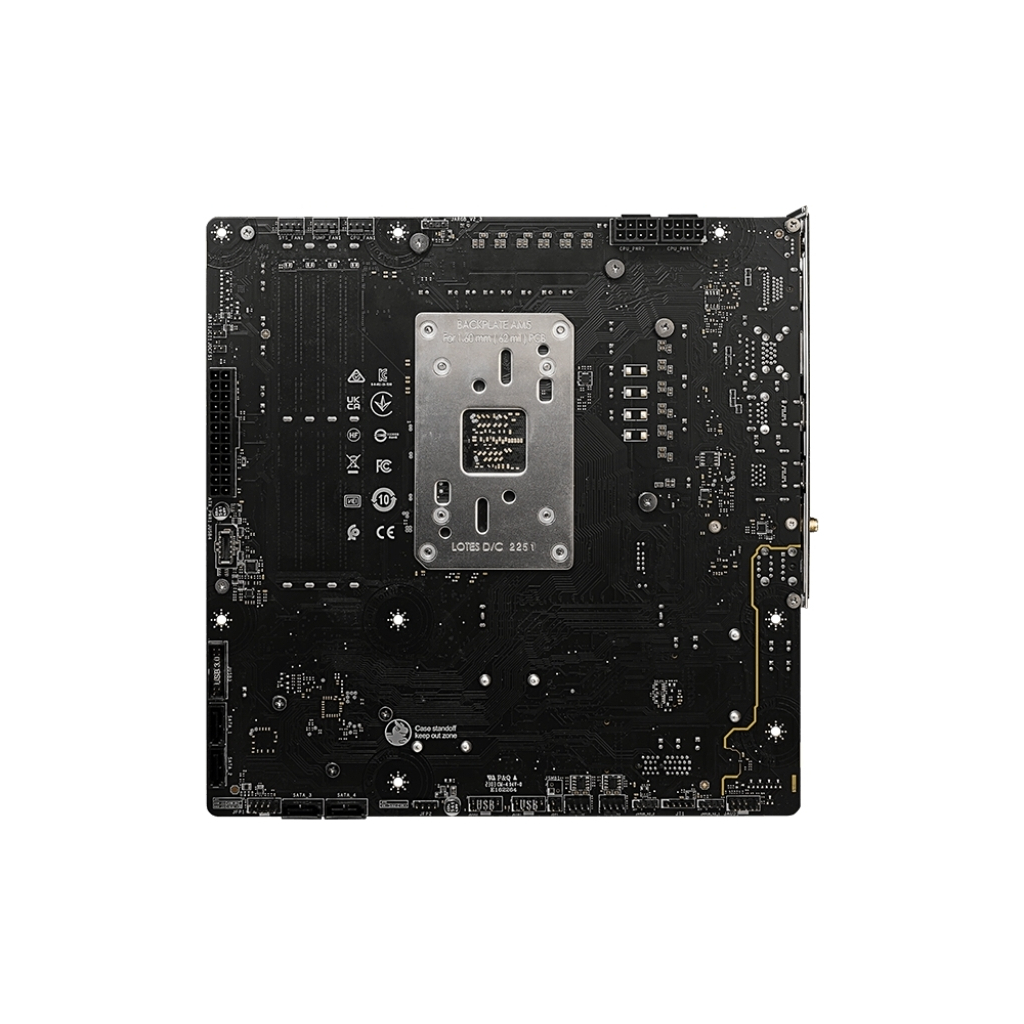Материнська плата MSI B650M PROJECT ZERO - зображення 2