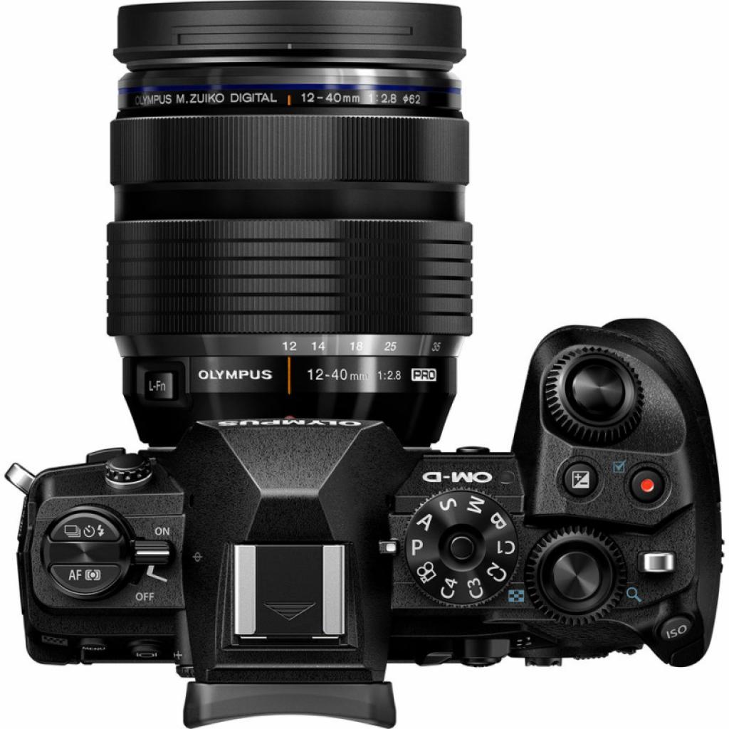 Цифровий фотоапарат Olympus E-M1 mark III 12-40 mm Kit black (V207101BE000) - зображення 4