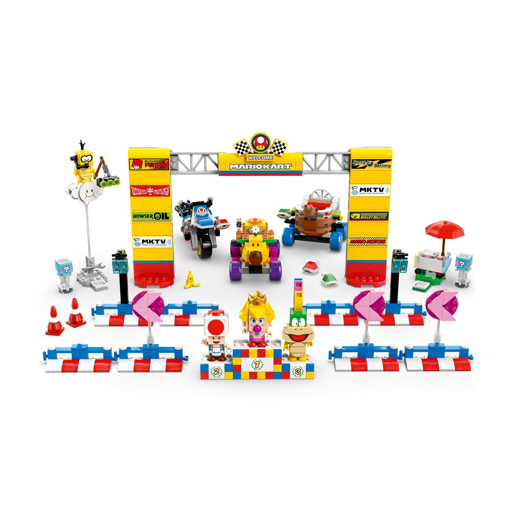 Конструктор LEGO Super Mario Mario Kart – Baby Peach & Grand Prix. Набір (72036) - зображення 3