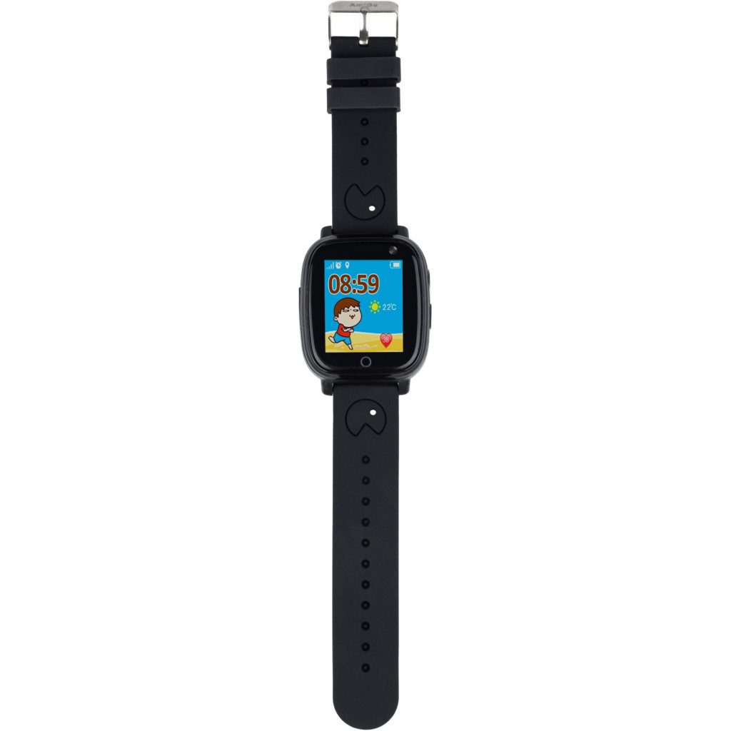 Смарт-годинник Amigo GO001 iP67 Black (856057) - зображення 7