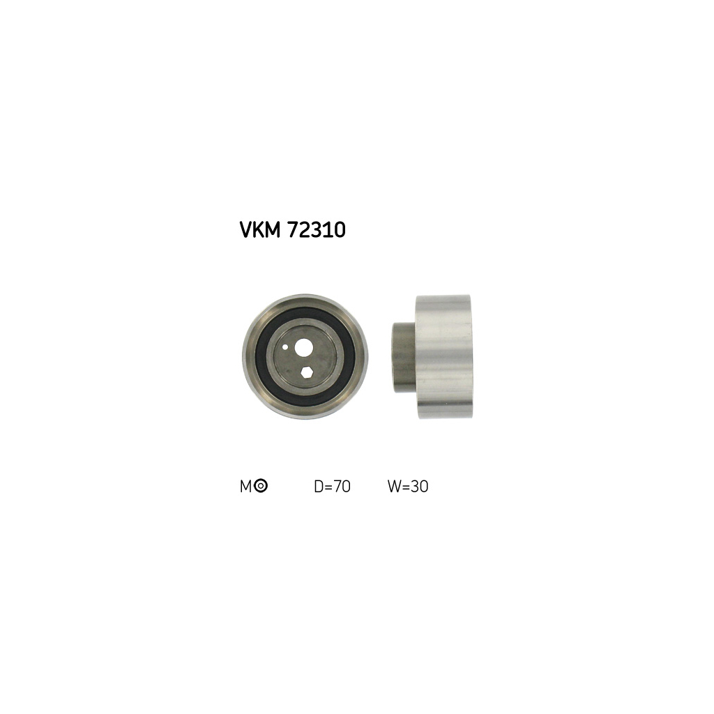 Ролик натягувача ременя SKF VKM 72310 - зображення 1