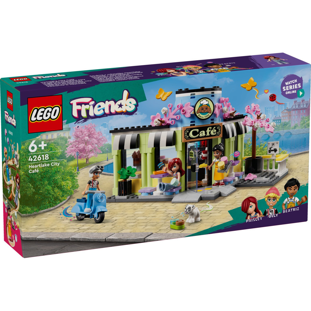 Конструктор LEGO Friends Кав'ярня Хартлейк-Сіті (42618) - зображення 1