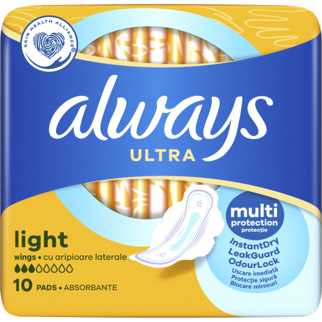 Гігієнічні прокладки Always Ultra Light 10 шт. (8700216022262) - зображення 2