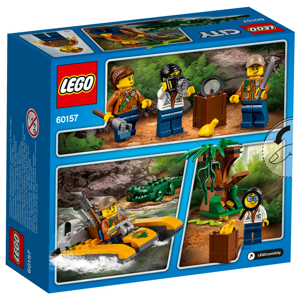 Конструктор LEGO City Набір для початківців Джунглі (60157) - зображення 11