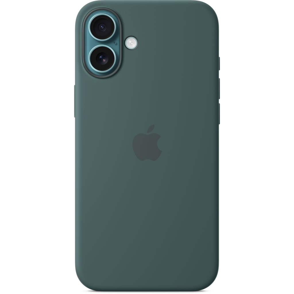 Чохол до мобільного телефона Apple iPhone 16 Plus Silicone Case with MagSafe - Lake Green (MYYH3ZM/A) - зображення 2