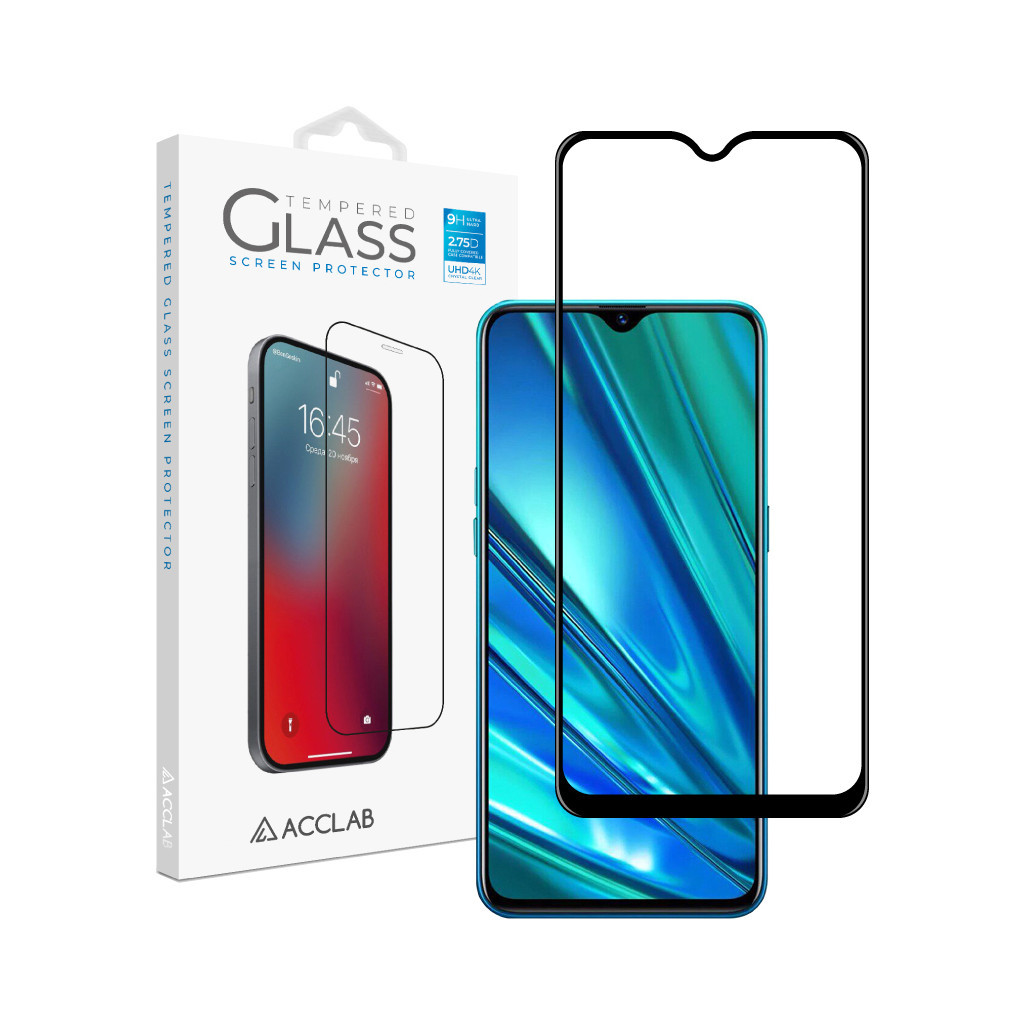 Скло захисне ACCLAB Full Glue Realme 5 Pro (1283126508394) - зображення 1