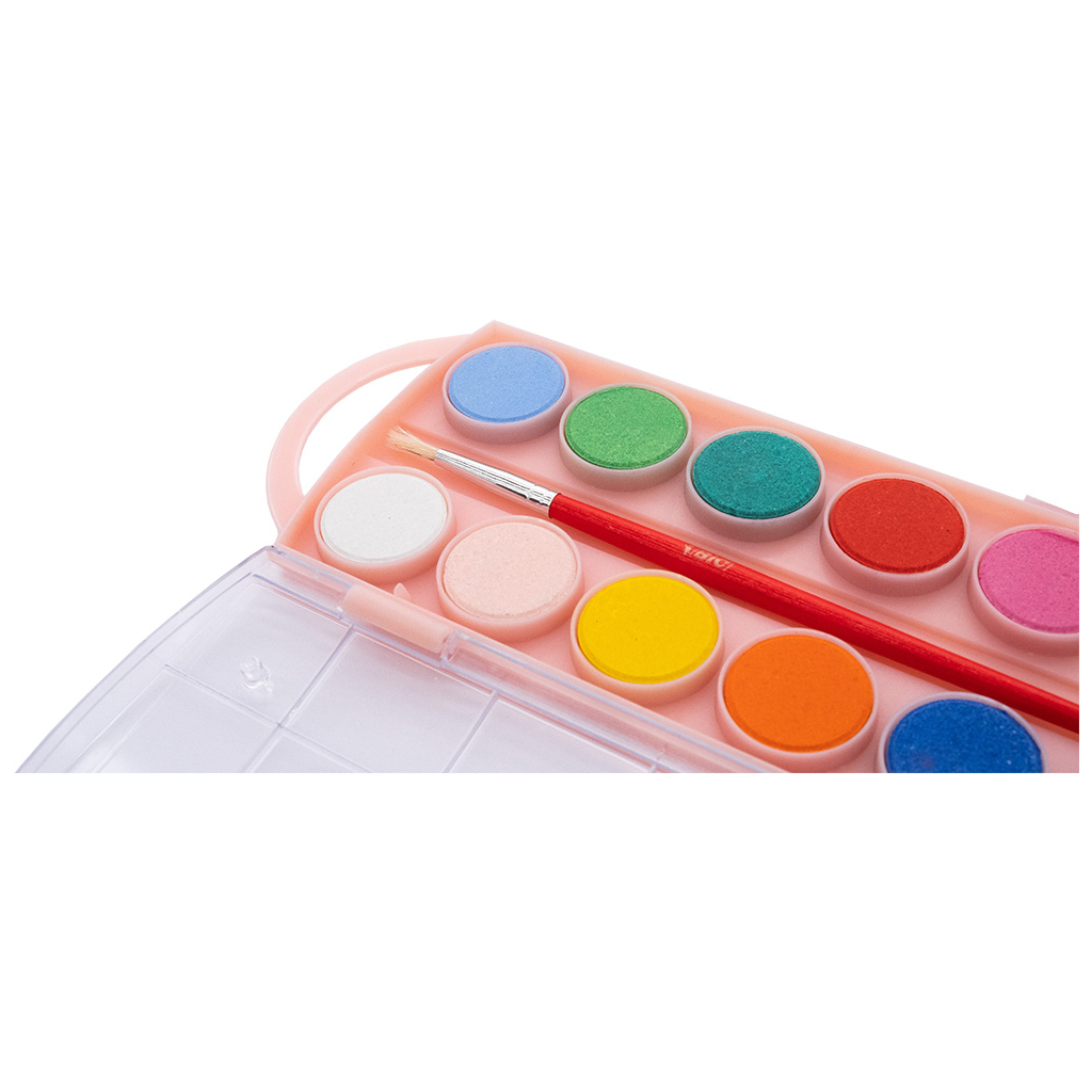 Акварельні фарби Школярик Пастельні 12 кольорів (302122001-UA) - зображення 4