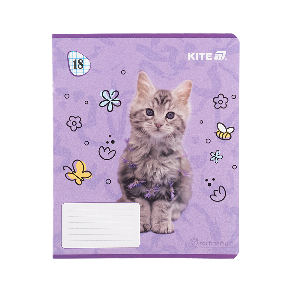 Зошит Kite Rachael Hale, 18 аркушів, клітинка (R25-236) - изображение 11