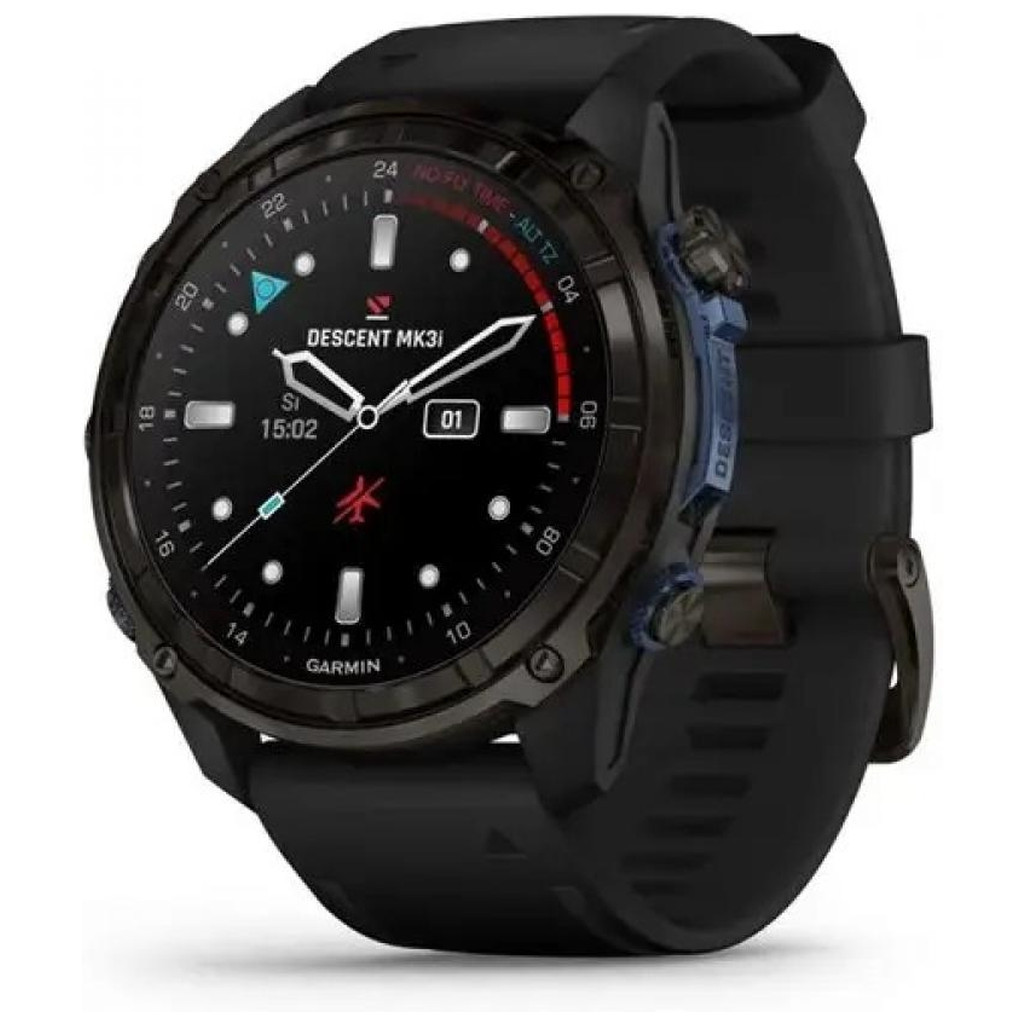 Смарт-годинник Garmin Descent Mk3i, 51mm, Crbn Gry DLC Ti/Blk, Dive Computer, GPS (010-02752-11) - зображення 1