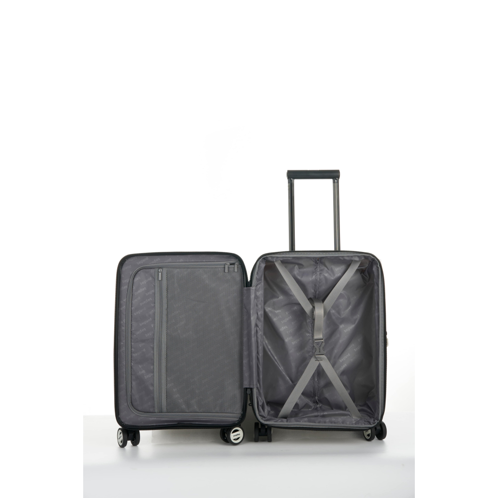 Валіза Bagland маленька 40 л біла (1140721769) - зображення 8