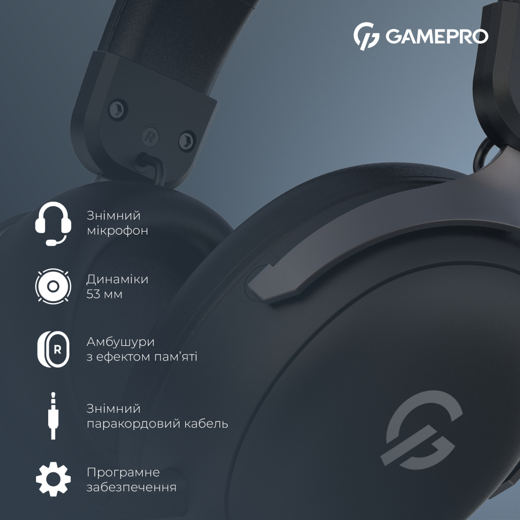 Навушники GamePro Asgard Freya Black (HS145B) - зображення 12