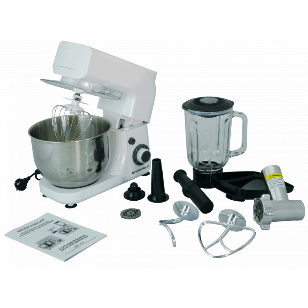 Кухонний комбайн Grunhelm GKM0020 - зображення 5