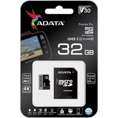 Карта пам'яті ADATA 32GB microSD class 10 UHS-I U3 A1 (AUSDH32GUI3V30SA1-RA1) - зображення 4