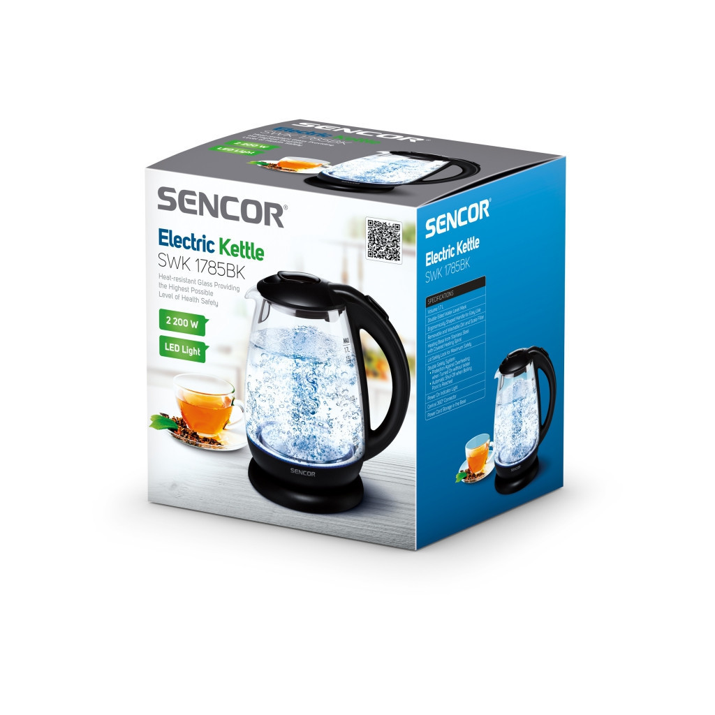 Електрочайник Sencor SWK 1785 BK (SWK1785BK) - зображення 3