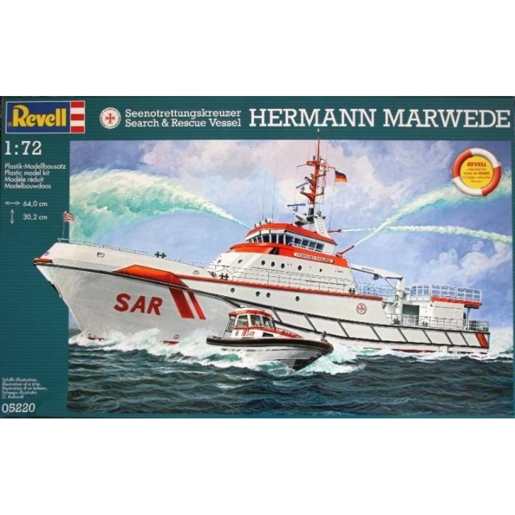 Збірна модель Revell Корабель Search & Rescue Vessel HERMANN MARWEDE 1:72 (5220) - зображення 1