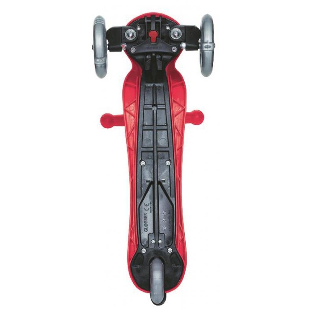 Самокат Globber Primo Lights Червоний, колеса з підсвіткою (423-102-2) - зображення 4