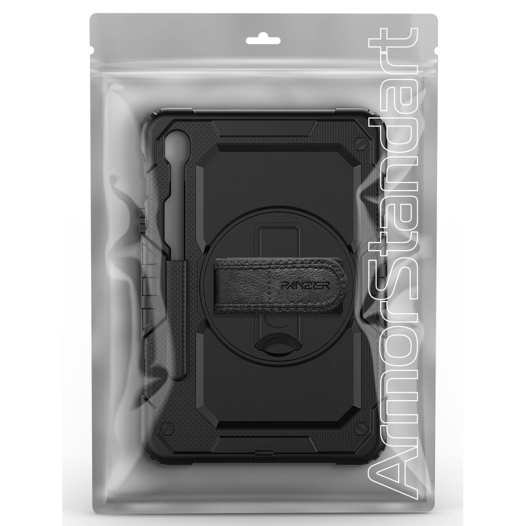 Чохол до планшета Armorstandart Panzer Samsung Tab S9 FE / S9 Black (ARM82518) - зображення 5