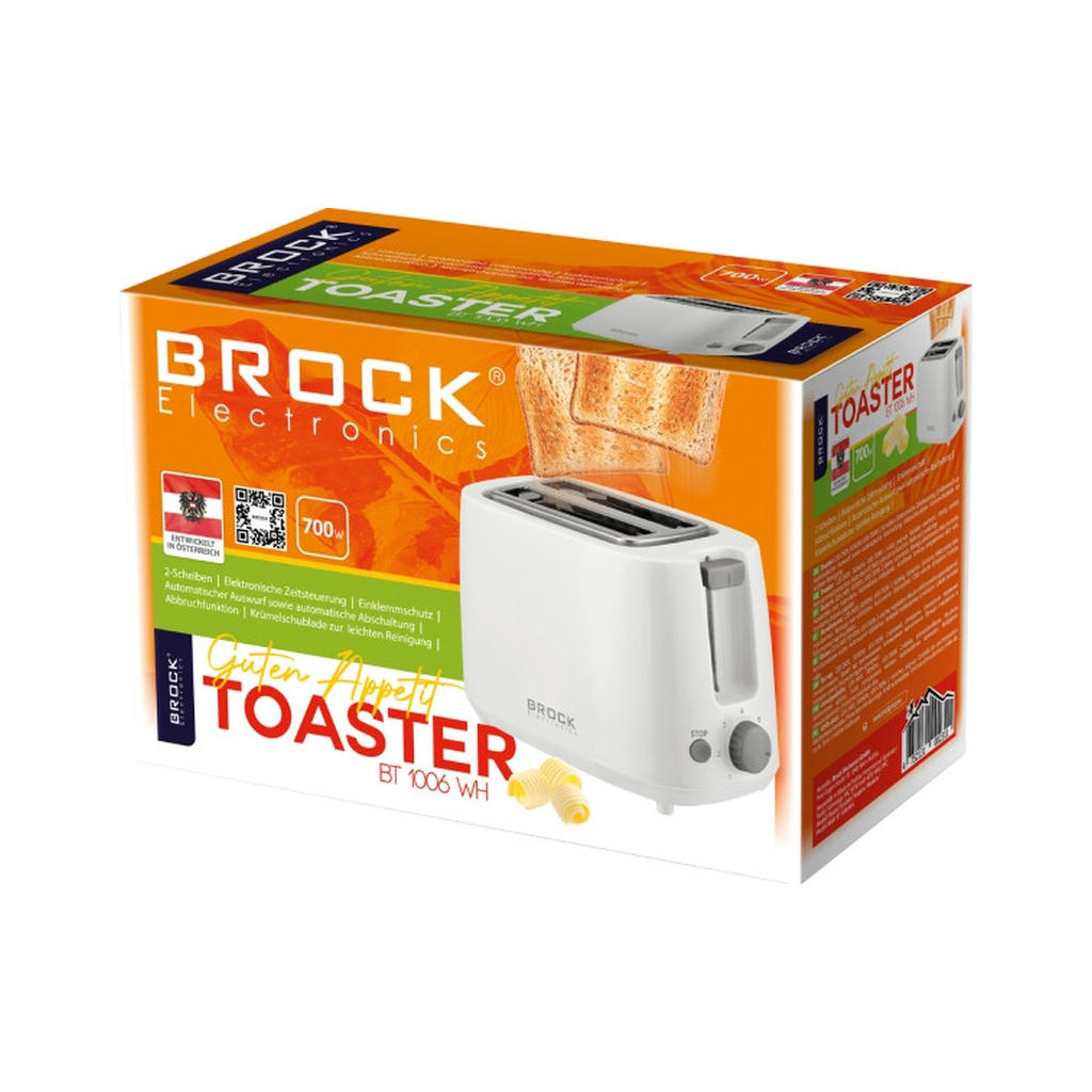 Тостер Brock BT 1006 WH - зображення 2