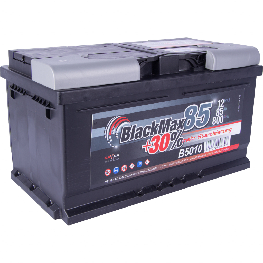 Акумулятор автомобільний BlackMax 85А (B5010) - зображення 1