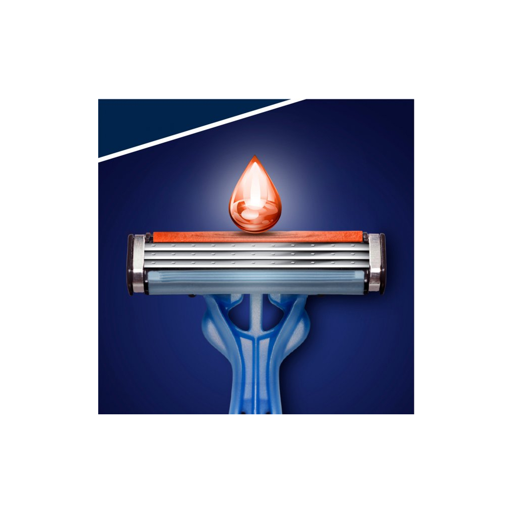 Бритва Gillette Blue 3 Smooth одноразова 16 шт. (7702018552719) - зображення 4