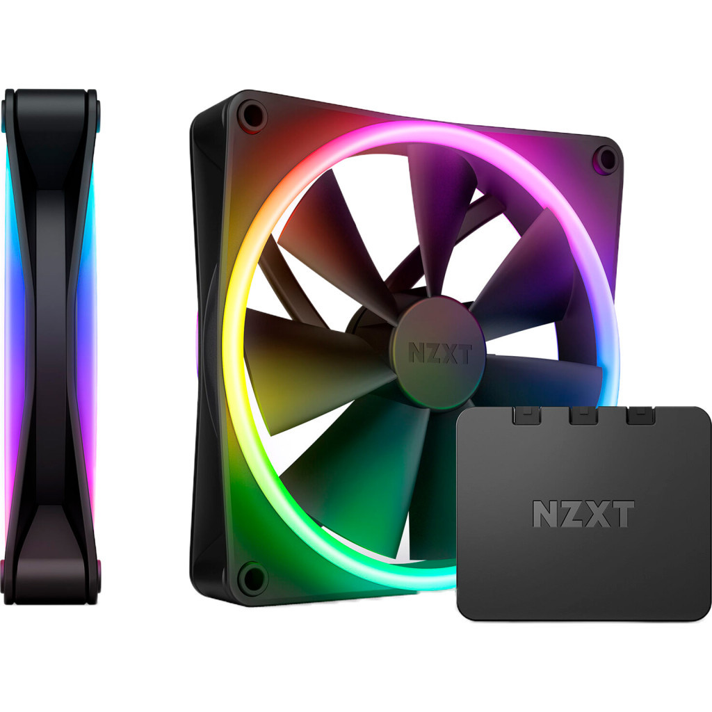 Кулер до корпусу NZXT F140RGB Duo (RF-D14DF-B1) - изображение 1