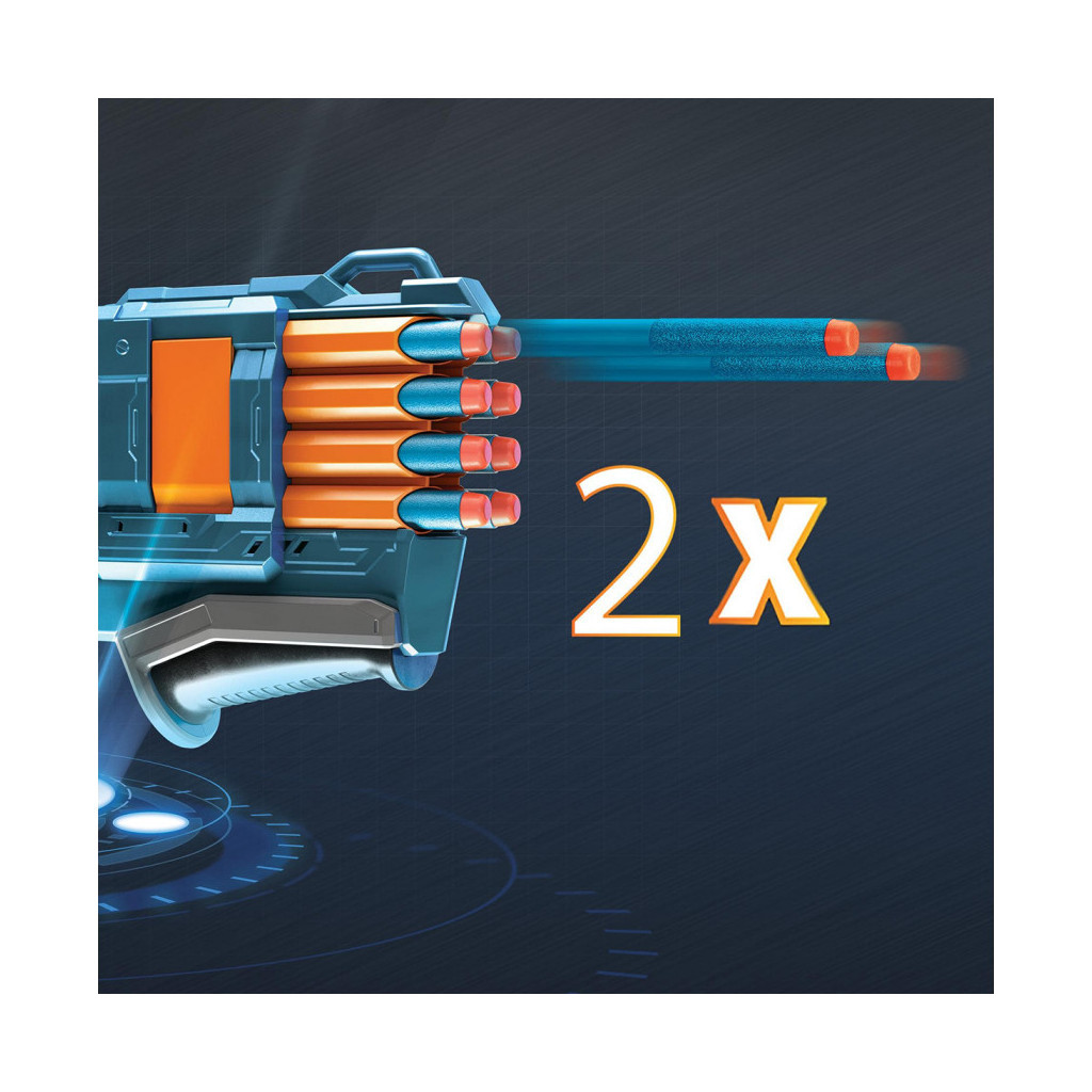 Іграшкова зброя Hasbro Nerf Elite 2.0 Warden DB-8 (6282751) - зображення 3