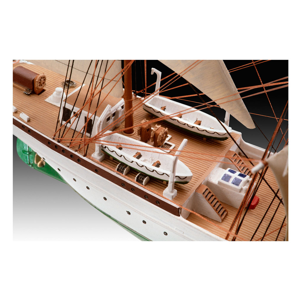 Збірна модель Revell Набір корабель Gorch Fock рівень 3 масштаб 1:350 (RVL-65432) - зображення 3