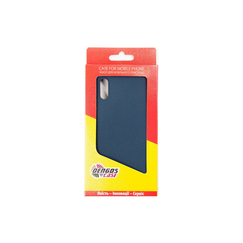 Чохол до мобільного телефона Dengos Carbon Xiaomi Redmi 9A, blue (DG-TPU-CRBN-87) (DG-TPU-CRBN-87) - зображення 4