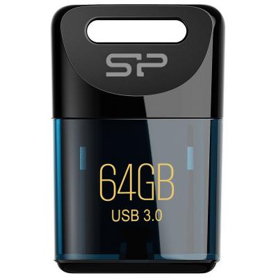 USB флеш накопичувач Silicon Power 64GB Jewel J06 Blue USB 3.0 (SP064GBUF3J06V1D) - зображення 1