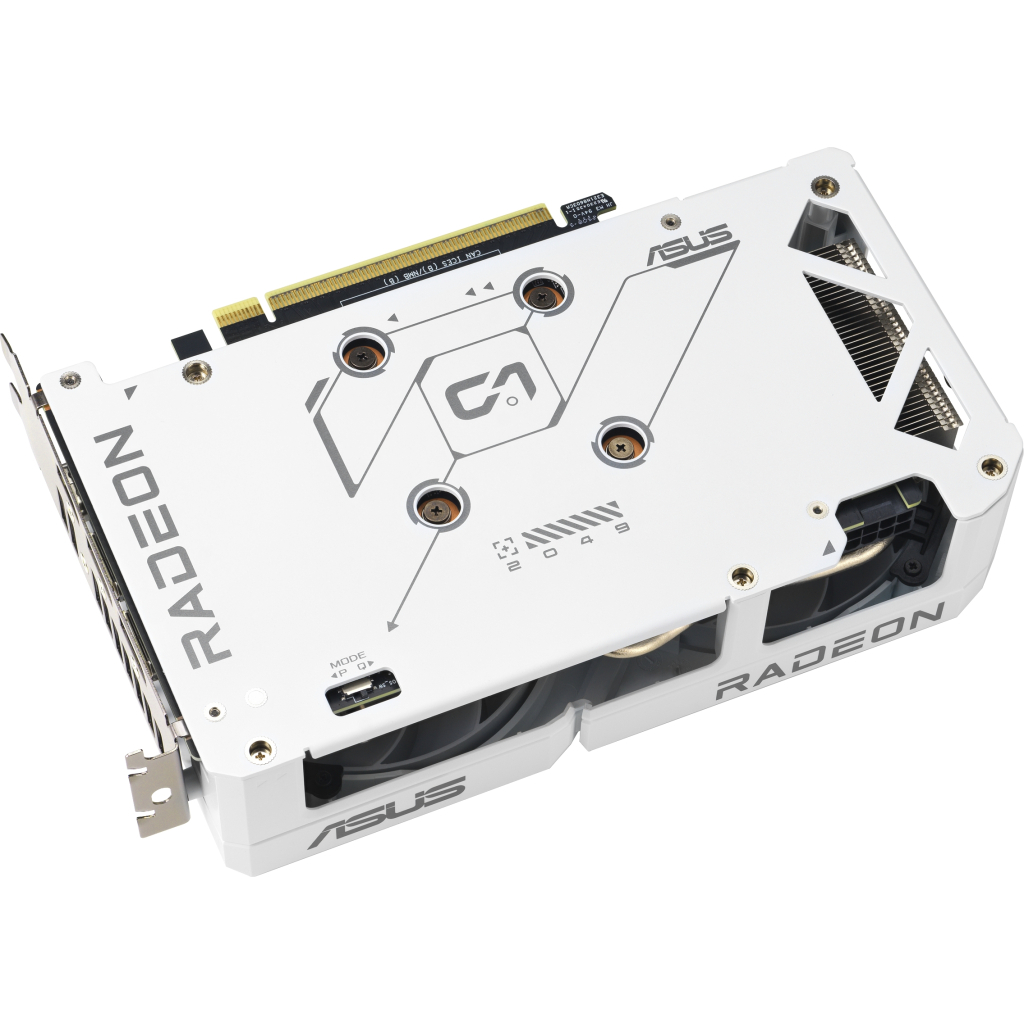 Відеокарта ASUS Radeon RX 9060 XT 16Gb DUAL WHITE OC (DUAL-RX9060XT-16G-WHITE) - зображення 6