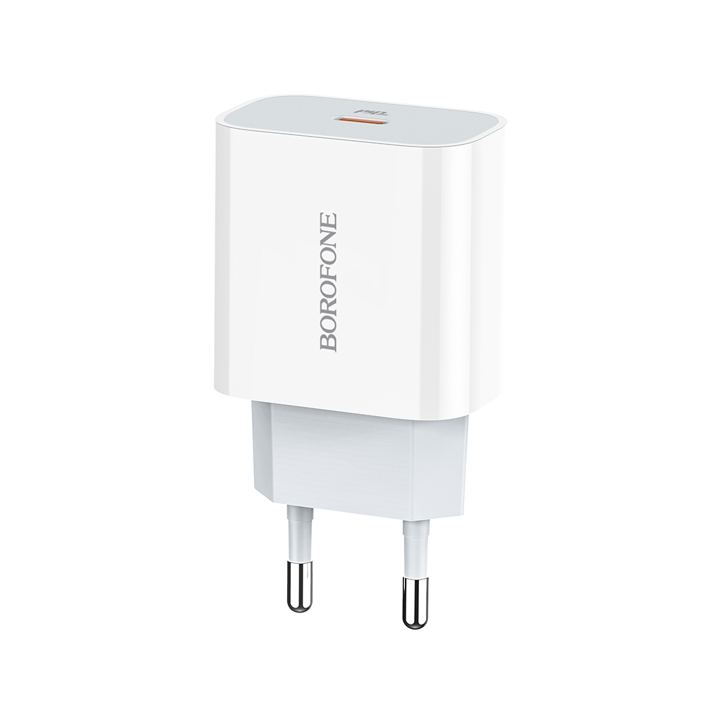 Зарядний пристрій BOROFONE BA38A Plus Speedy White (BA38AW) - зображення 1