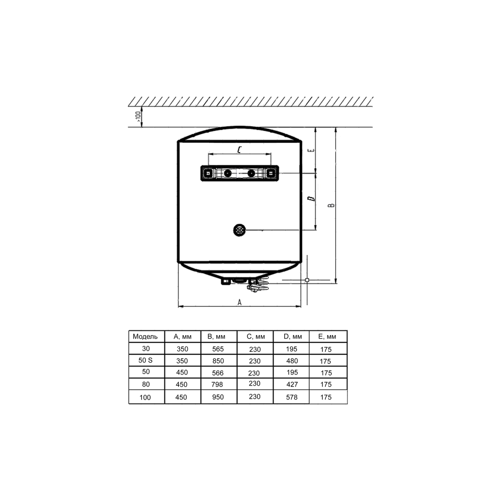 Бойлер Artel ART-WH-2.0-80 STEEL - зображення 10