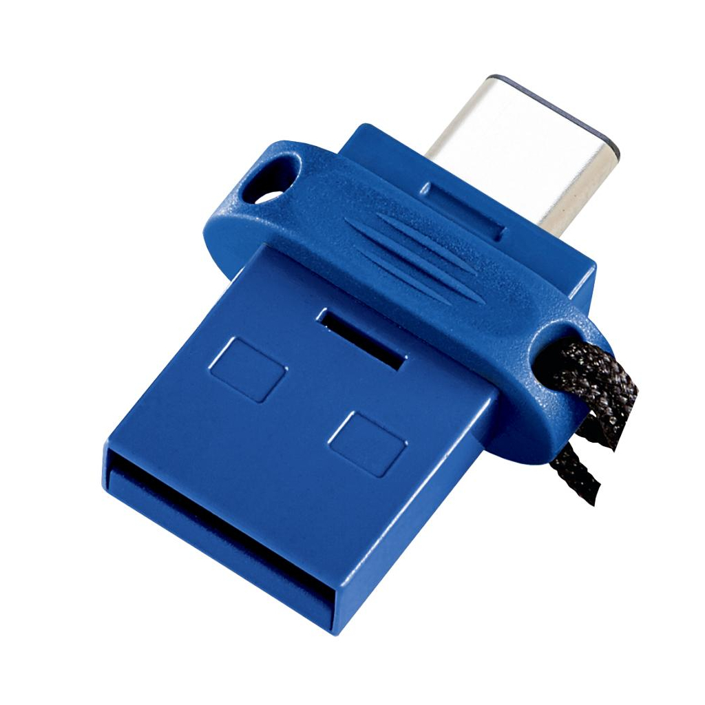 USB флеш накопичувач Verbatim 32GB Dual USB Drive USB 3.0/Type-C (49966) - зображення 1