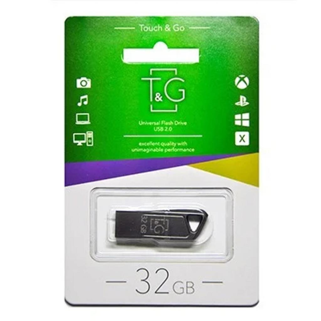 USB флеш накопичувач T&G 32GB 114 Metal Series USB 2.0 (TG114-32G) - зображення 2