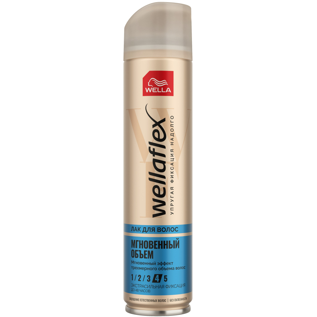 Лак для волосся WellaFlex Миттєвий об'єм Екстрасильна фіксація 250 мл (8699568541319) - зображення 1
